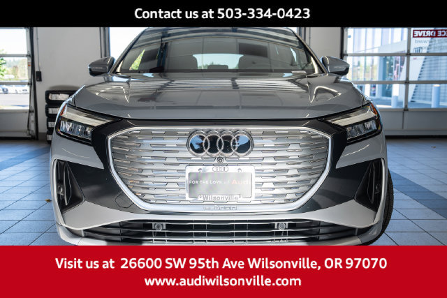 Used 2023 Audi Q4 e-tron Premium Plus w/ Premium Plus AWD/4WD image 2