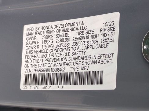 Used 2026 Honda CR-V Sport-L image 16