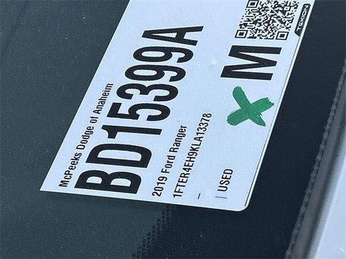 Used 2019 Ford Ranger XLT w/ Equipment Group 301A Mid image 32