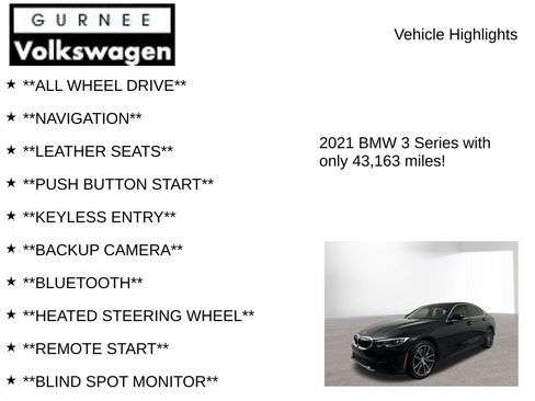 Used 2021 BMW 330i xDrive Sedan w/ Premium Package image 8