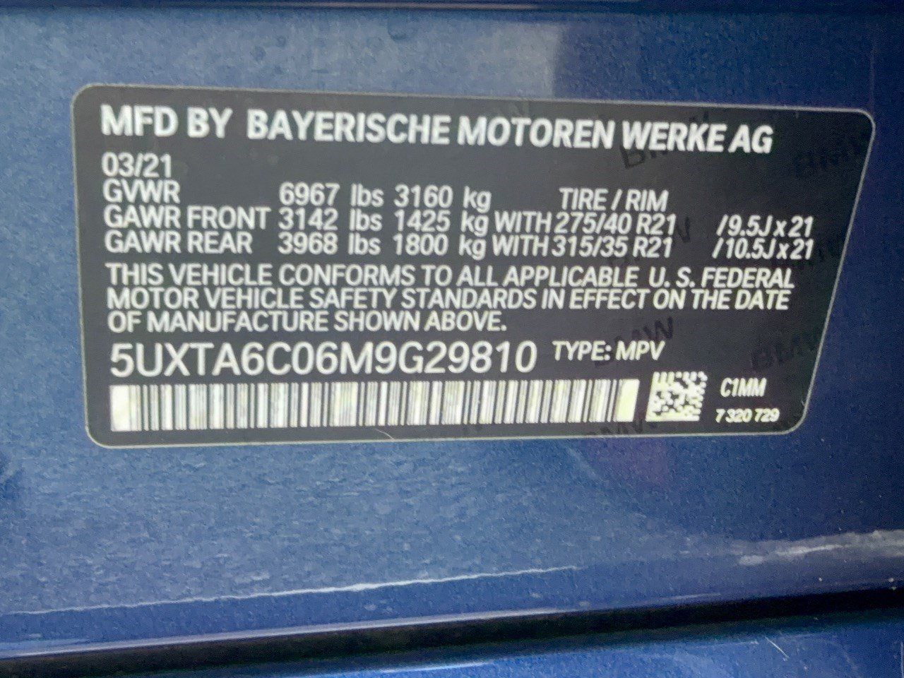 Used 2021 BMW X5 xDrive45e w/ M Sport Package AWD/4WD image 31