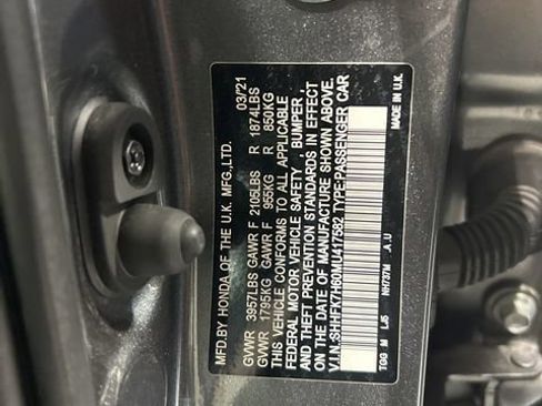 Used 2021 Honda Civic EX image 29