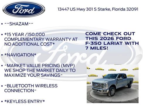 New 2026 Ford F350 Lariat image 5
