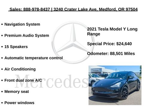 Used 2021 Tesla Model Y Long Range AWD/4WD image 6