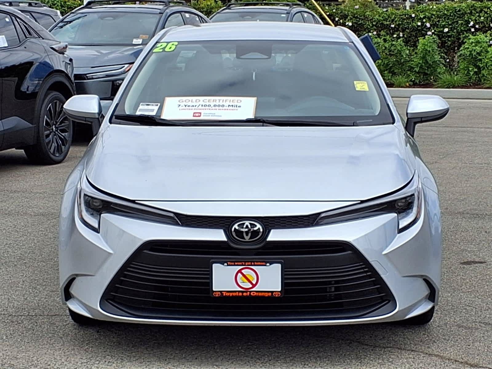 Certified 2026 Toyota Corolla LE FWD image 2