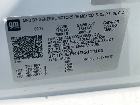 Used 2024 GMC Sierra 1500 SLE AWD/4WD image 28