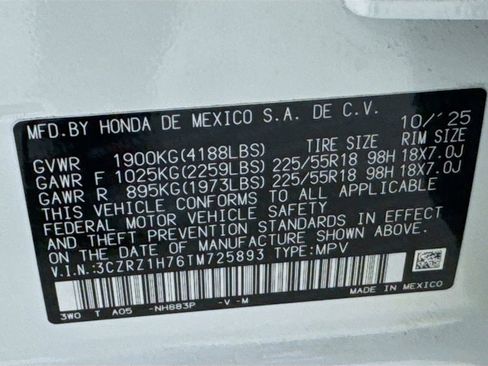Used 2026 Honda HR-V EX-L image 42