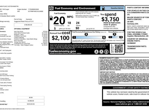 Used 2018 Aston Martin DB11 Coupe image 6