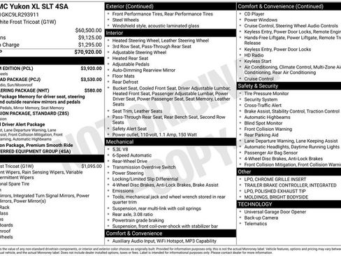 Used 2020 GMC Yukon XL SLT w/ Premium Edition image 3