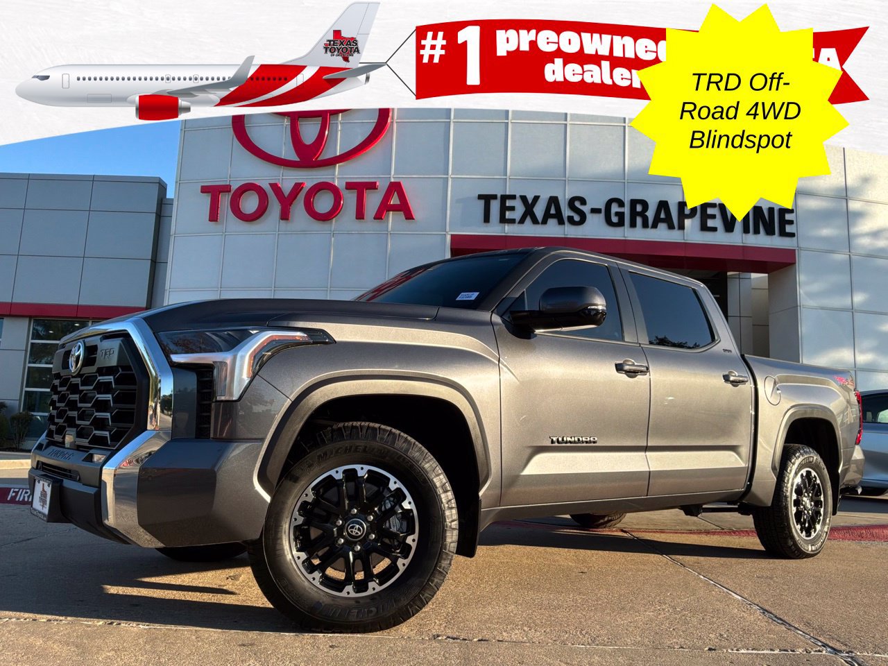 Used 2025 Toyota Tundra SR5 w/ TRD Off-Road Package AWD/4WD image 1