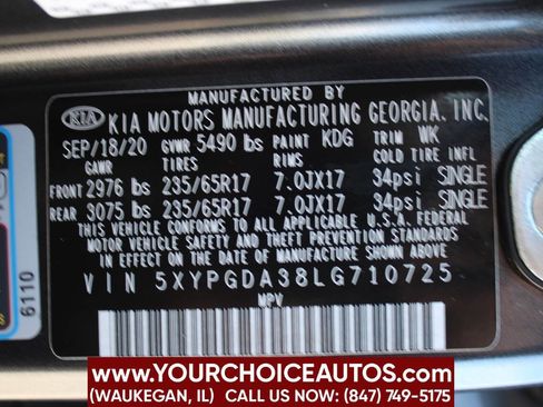 Used 2020 Kia Sorento LX w/ LX I4 Convenience Package image 32