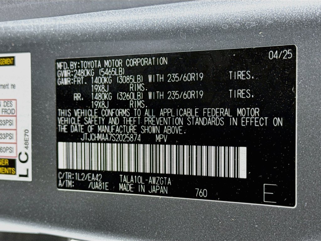 Certified 2025 Lexus RX 350 Premium w/ Accessory Package (Z1) FWD image 33