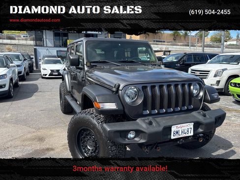 Used 2018 Jeep Wrangler Unlimited Sport S AWD/4WD image 1