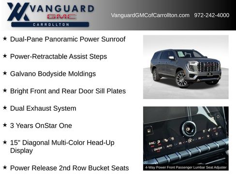 New 2026 GMC Yukon XL Denali w/ Sun & Power Step Package AWD/4WD image 12
