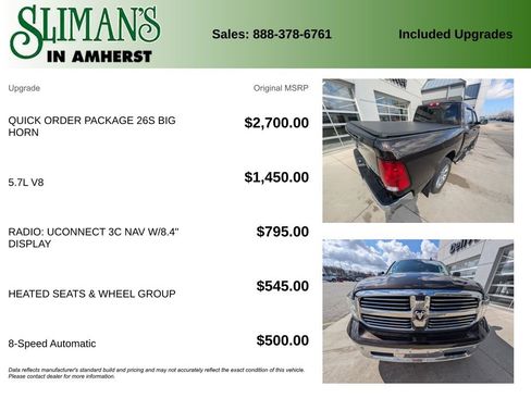 Used 2017 RAM 1500 Big Horn AWD/4WD image 10