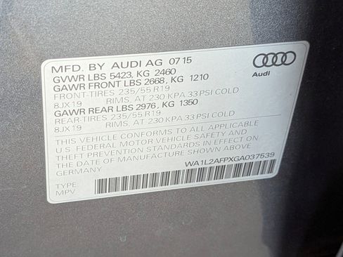 Used 2016 Audi Q5 2.0T Premium Plus w/ Technology Package image 19