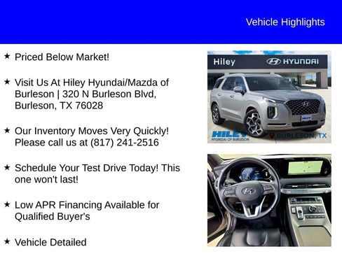 Used 2022 Hyundai Palisade Calligraphy image 9