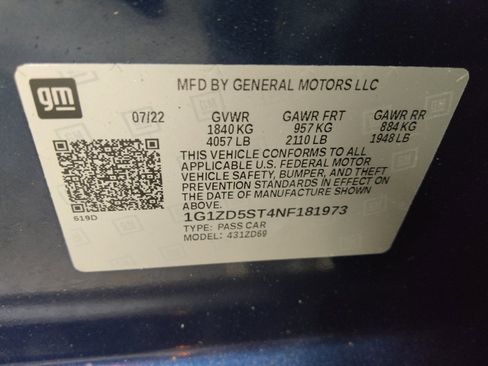 Used 2022 Chevrolet Malibu LT FWD image 33
