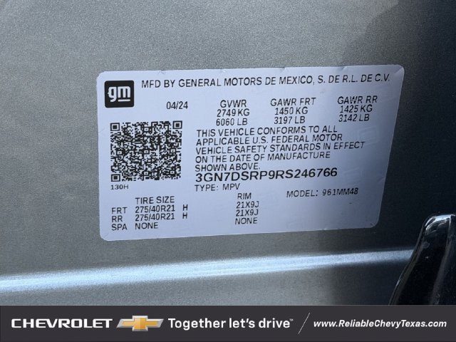 Used 2024 Chevrolet Equinox EV RS w/ Active Safety Package 3 FWD image 35