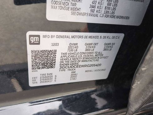 Used 2024 Chevrolet Silverado 1500 Custom Trail Boss image 34