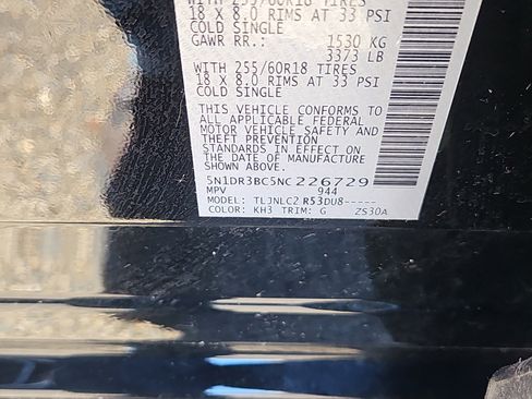 Certified 2022 Nissan Pathfinder SV image 7