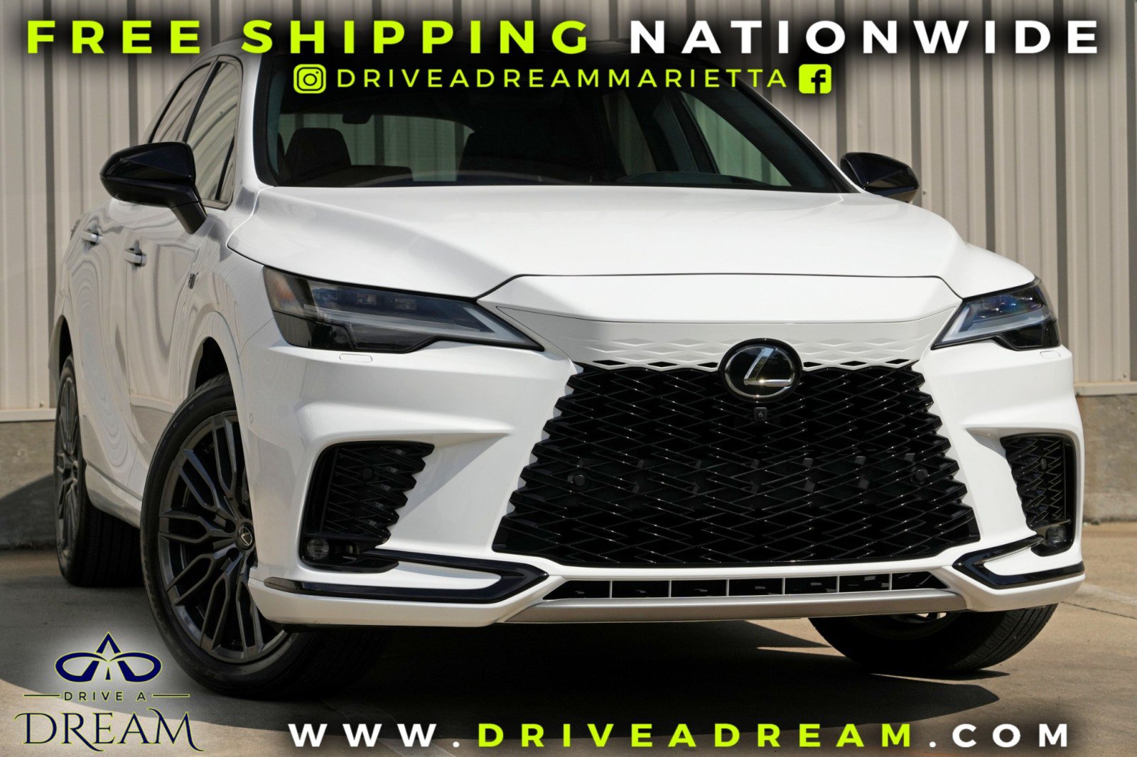 Used 2023 Lexus RX 500h F Sport AWD/4WD image 2