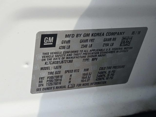 Used 2018 Chevrolet Trax LS FWD image 16