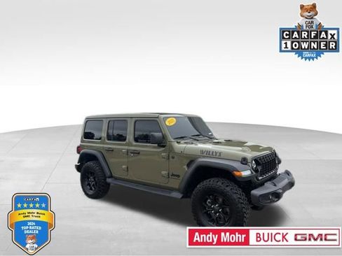 Used 2025 Jeep Wrangler Unlimited Sport AWD/4WD image 1
