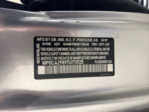 Used 2007 Porsche Boxster image 61