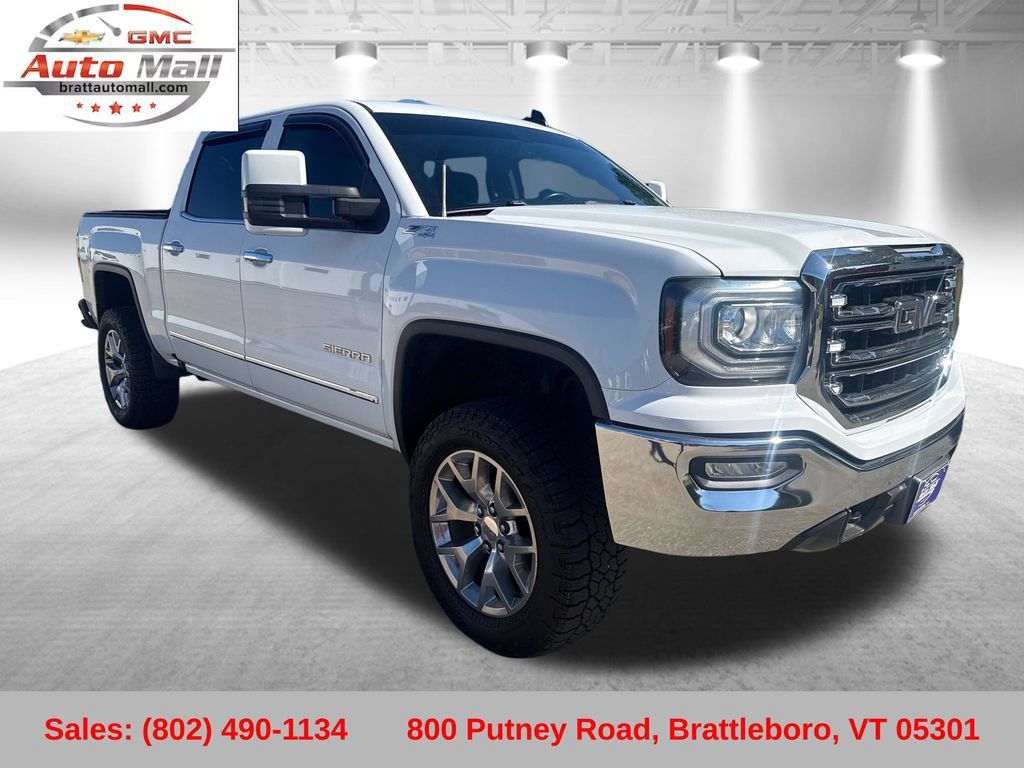 Certified 2018 GMC Sierra 1500 SLT w/ SLT Premium Package AWD/4WD image 9
