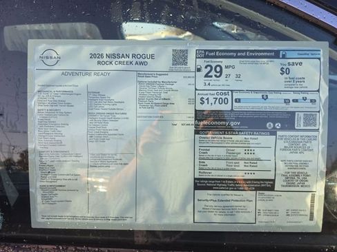 New 2026 Nissan Rogue Rock Creek w/ Rock Creek Premium Package image 29