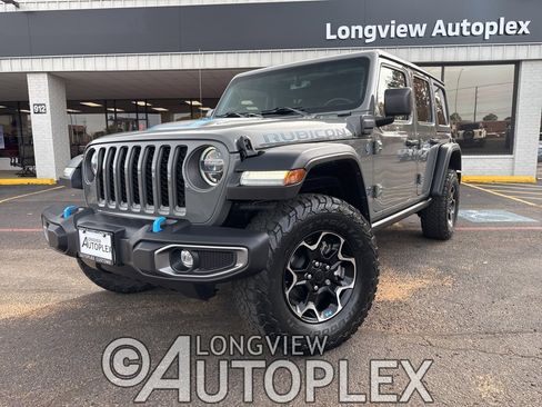 Used 2022 Jeep Wrangler Unlimited Rubicon 4xe w/ Cold Weather Group image 1