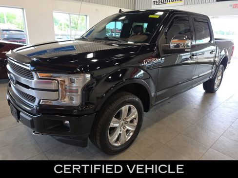 Certified 2020 Ford F150 Platinum w/ Technology Package AWD/4WD image 1