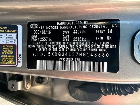 Used 2017 Kia Optima EX image 33