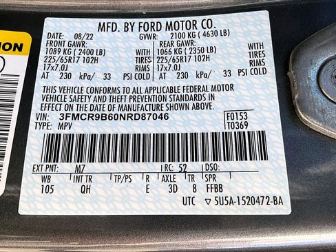 Used 2022 Ford Bronco Sport Big Bend w/ Convenience Package image 32