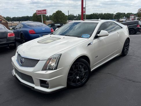 Used 2012 Cadillac CTS V w/ Wood Trim Package RWD image 2