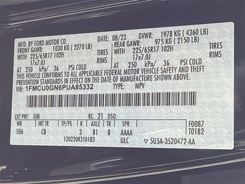 Used 2023 Ford Escape Active image 33