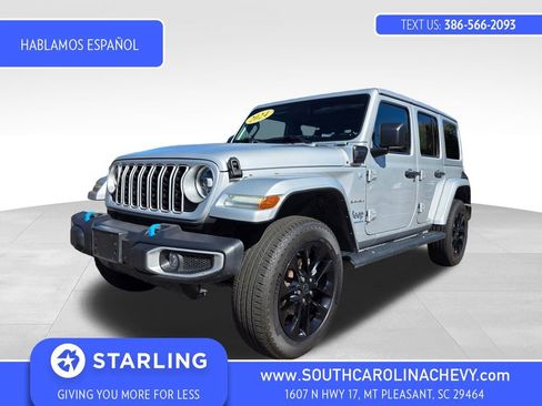Used 2024 Jeep Wrangler Unlimited Sahara image 1
