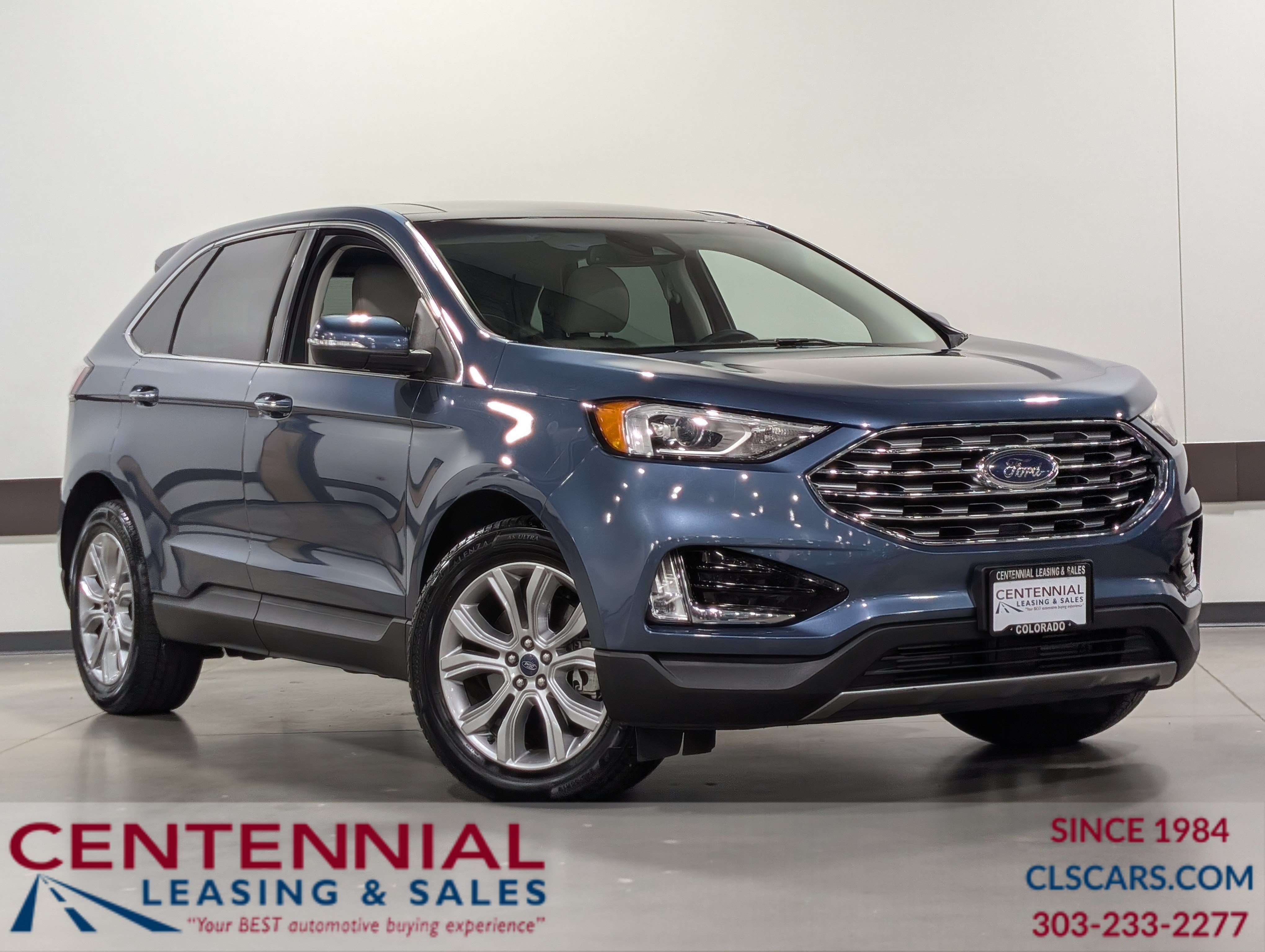 Used 2019 Ford Edge Titanium w/ Cold Weather Package AWD/4WD image 1