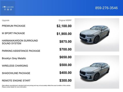 Used 2024 BMW X4 xDrive30i w/ Premium Package AWD/4WD image 3