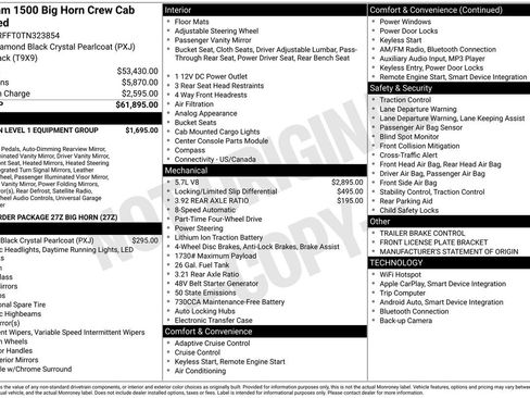 New 2026 RAM 1500 Big Horn AWD/4WD image 32