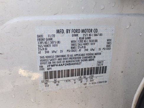 Used 2022 Ford Edge ST w/ Equipment Group 401A image 16