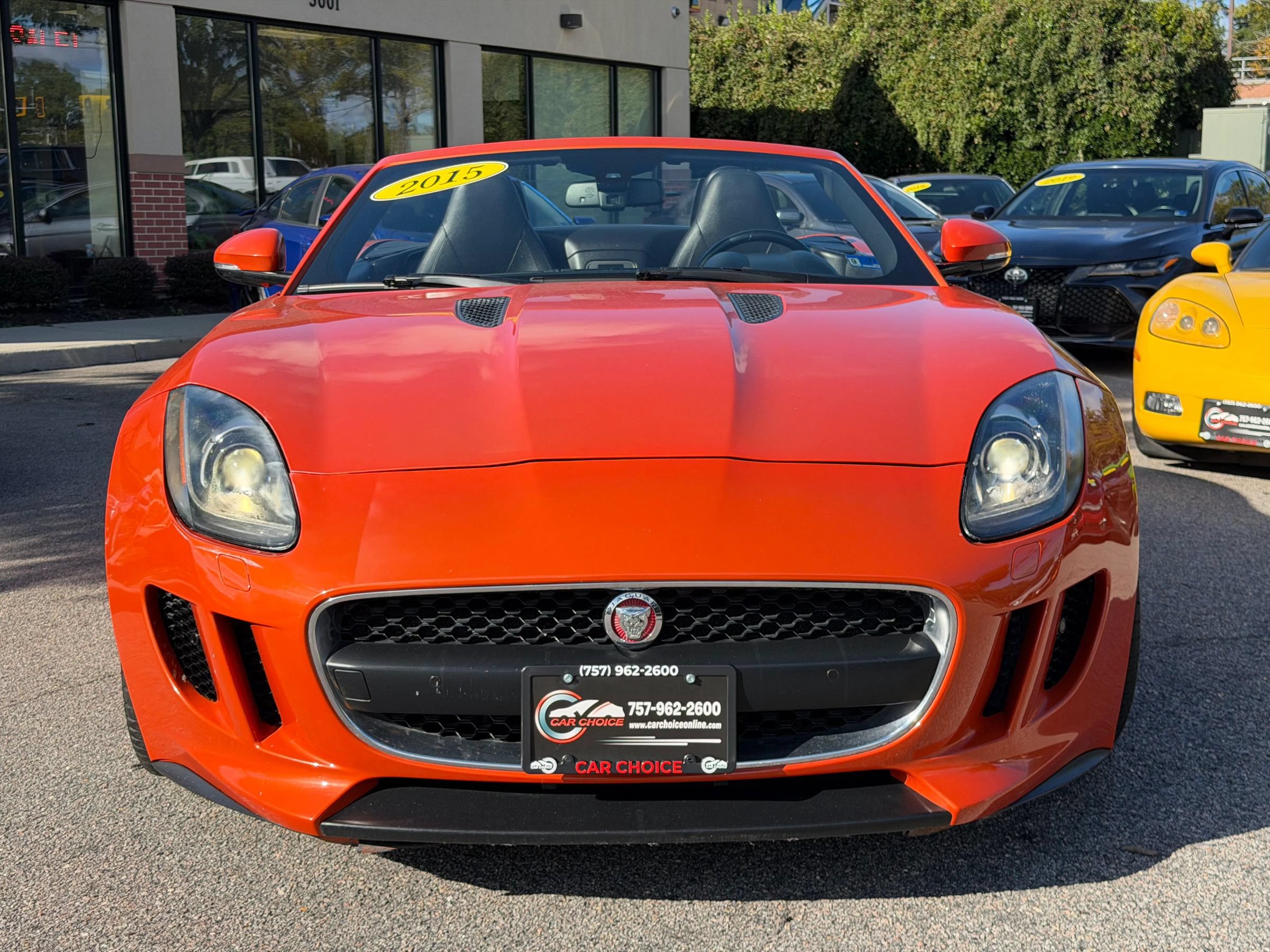 Used 2015 Jaguar F-TYPE Convertible RWD image 3