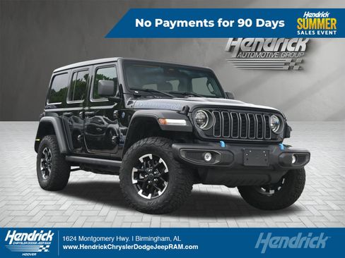 Used 2025 Jeep Wrangler Unlimited Rubicon 4xe w/ Convenience Group AWD/4WD image 1