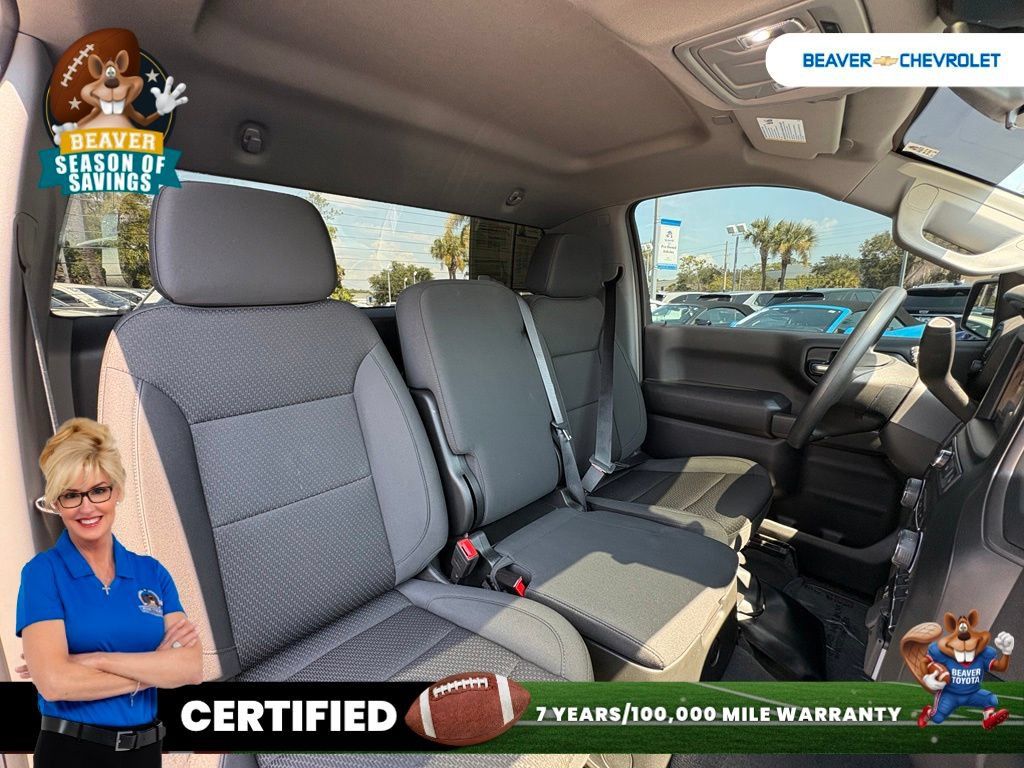 Used 2025 Chevrolet Silverado 1500 W/T w/ WT Safety Package RWD image 27