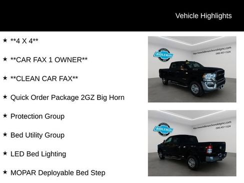 Used 2024 RAM 2500 Big Horn w/ Bed Utility Group image 10