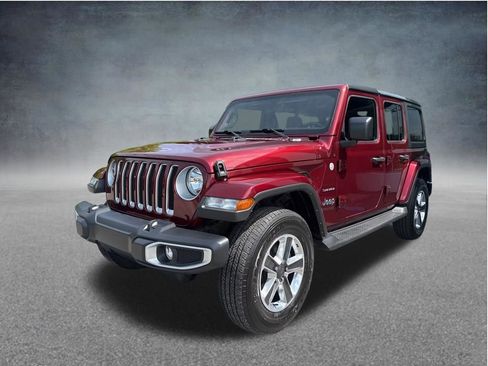 Used 2021 Jeep Wrangler Unlimited Sahara AWD/4WD image 1
