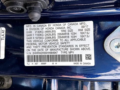 Used 2017 Honda CR-V EX image 16