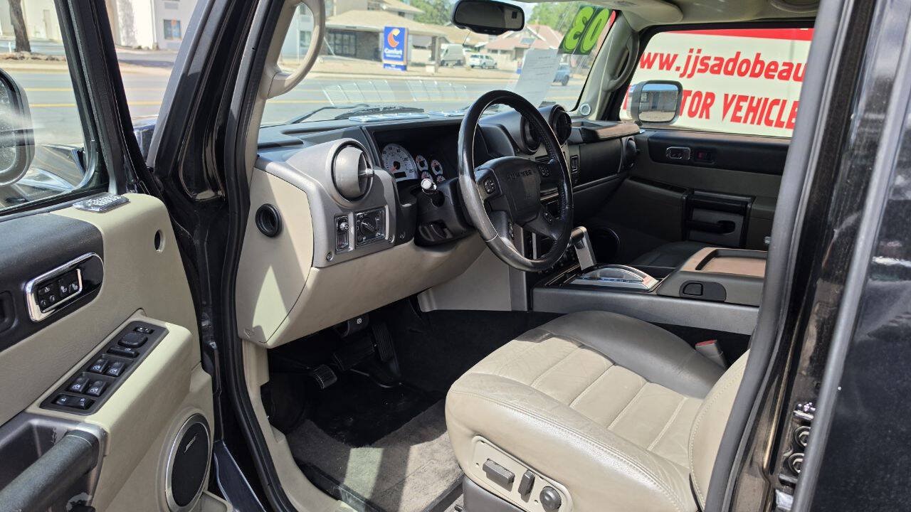 Used 2003 HUMMER H2 w/ Preferred Equipment Group AWD/4WD image 12