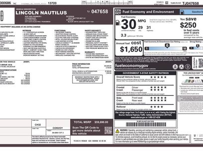New 2026 Lincoln Nautilus Premier